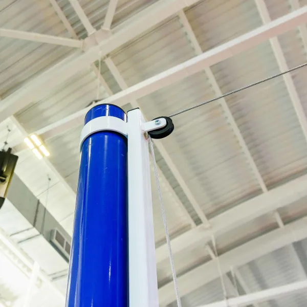 Волейбольные стойки универсальные со стаканами и механизмом натяжения троса ZAVODSPORTA за 41&nbsp;400 ₽ в Балашихе