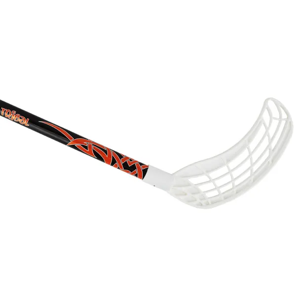 Клюшка для флорбола RealStick Tribal Jr, MR-KF-TR85-WH, 85см,прямой крюк,пластик,черн-бел-оранж за 2&nbsp;237.20 ₽ в Балашихе