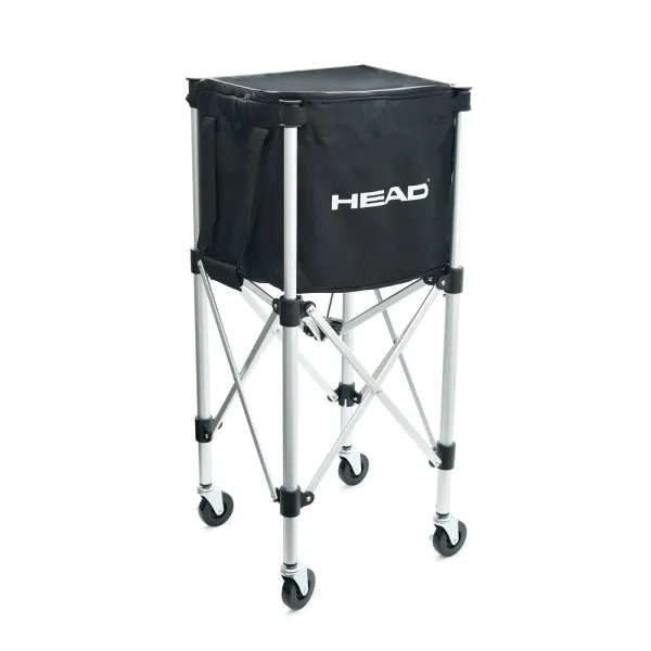 Корзина для теннисных мячей HEAD TT7003, на 125 мячей,с сумкой-переноской, складная, металл, черный за 6&nbsp;942.80 ₽ в Балашихе