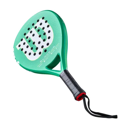 Ракетка для падела WILSON Blade Jr  V4 Padel, WR213811U0, для начин-х, стекловолокно, зеленый за 14&nbsp;934.50 ₽ купить в Балашихе