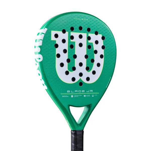 Ракетка для падела WILSON Blade Jr  V4 Padel, WR213811U0, для начин-х, стекловолокно, зеленый за 14&nbsp;934.50 ₽ в Балашихе