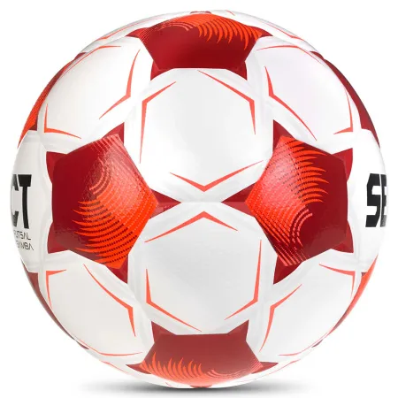 Мяч футзал. SELECT Futsal Samba v26, 1063471008, р.4,FIFA Basic, 32п, ТПУ, гибр.сш, бел-кр-черн за 5&nbsp;618.50 ₽ купить в Балашихе