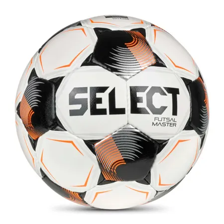 Мяч футзал. SELECT Futsal Master V26, 1043471004, р.4, Basic, 32п, ПУ, руч.сш, бело-черно-оранж за 7&nbsp;539.50 ₽ купить в Балашихе