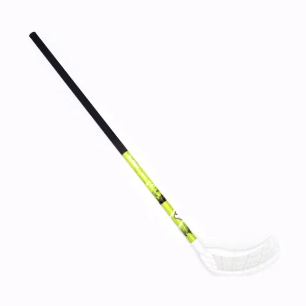 Клюшка для флорбола RealStick Player, MR-KF-Pl95, 95см, прямой крюк, композит, черно-салатовый за 3&nbsp;605.70 ₽ в Балашихе