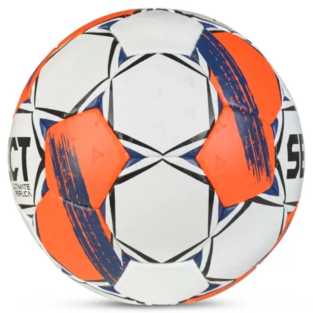 Мяч ганд. SELECT Ultimate Replica v25, 3572858745, р.3(Senior), ПУ,руч.сш, бел-оранж-т.син за 5&nbsp;373.70 ₽ купить в Балашихе