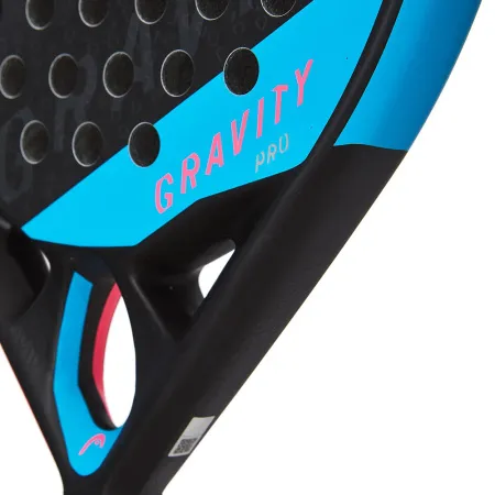 Ракетка для падела HEAD Gravity Pro 2022, 228162,для продв.игр., карбон, стекловолокно,черн-сине-роз за 16&nbsp;138.10 ₽ купить в Балашихе