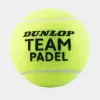 Мяч для падела Dunlop Team Padel, 601553, уп.3 шт, сукно, нат.резина,желтый за 1&nbsp;110.10 ₽ купить в Балашихе