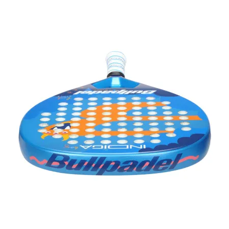 Ракетка для падела BULLPADEL Indiga Jr Boy 26, 494422, для начинающих, стекловолокно,сине-оранжевый за 10&nbsp;480.50 ₽ купить в Балашихе