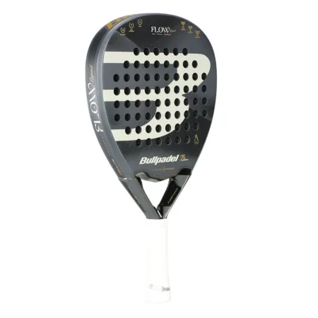 Ракетка для падела BULLPADEL Flow Legend, 494405, для профессионалов, стекловолокно,черно-белый за 31&nbsp;307.20 ₽ купить в Балашихе