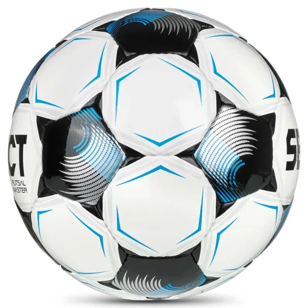 Мяч футзал. SELECT Futsal Master V26, 1043471003, р.4, Basic,32п, гл.ПУ, руч.сш,бело-сине-черный за 7&nbsp;031.20 ₽ в Балашихе