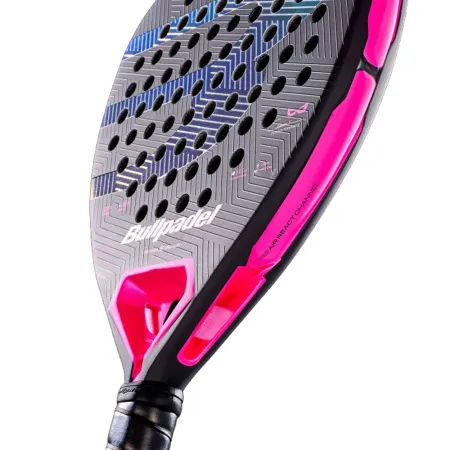 Ракетка для падела BULLPADEL Wonder 27, 497250, для продв.игроков, стекловолокно, карбон, черно-роз за 42&nbsp;969.20 ₽ купить в Балашихе