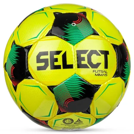 Мяч футзал. SELECT Futsal Mimas V26, 1053471007, р.4,FIFA Basic, 32п, ПУ, руч.сш, желто-зелено-черн. за 6&nbsp;113.20 ₽ купить в Балашихе