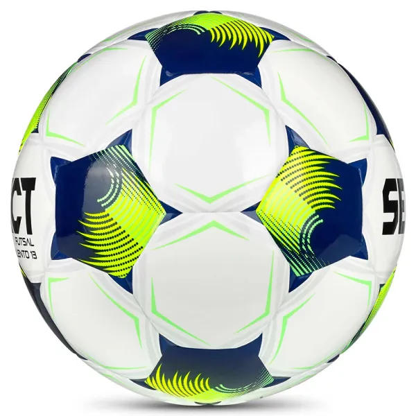 Мяч футзал. SELECT Futsal Talento 13 V26, 1062471015, р.3, 32п, ТПУ, гибр.сш, бело-сине-желтый за 4&nbsp;355.40 ₽ в Балашихе