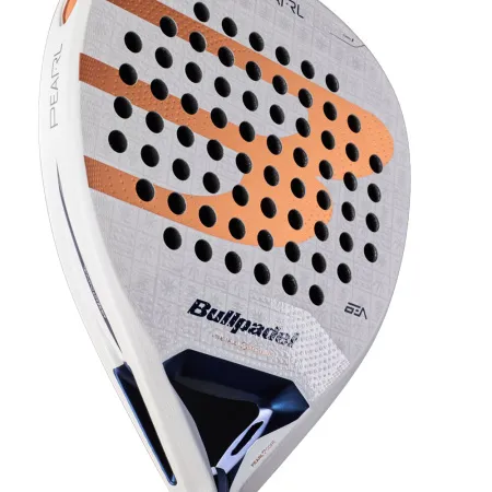 Ракетка для падела BULLPADEL Pearl 27, 497249, для проф-в, стекловолокно,карбон, бело-золотистый за 44&nbsp;319 ₽ купить в Балашихе