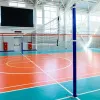 Волейбольные стойки универсальные со стаканами и механизмом натяжения троса ZAVODSPORTA за 41&nbsp;400 ₽ купить в Балашихе