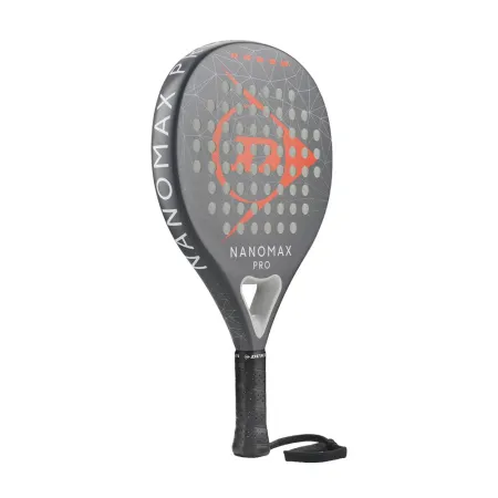 Ракетка для падела Dunlop Nanomax Pro, 10370739, для профессионалов, карбон,серо-оранжевый за 17&nbsp;248.20 ₽ купить в Балашихе