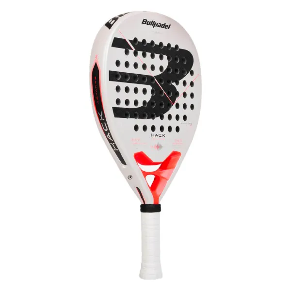 Ракетка для падела BULLPADEL Hack Advance, 494415, для проф. и любит, карбон, бело-черно-оранжевый за 18&nbsp;664.30 ₽ в Балашихе