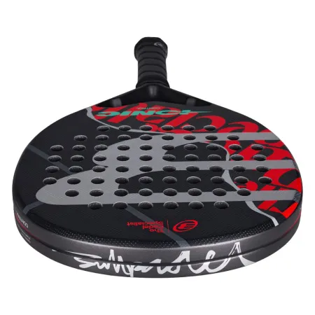 Ракетка для падела BULLPADEL Ionic Control 26, 494412, для продв. игроков, карбон, черно-красный за 33&nbsp;734.80 ₽ купить в Балашихе