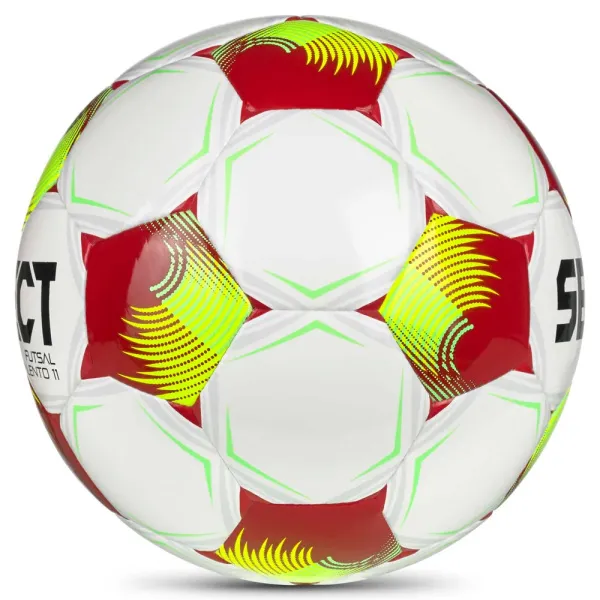 Мяч футзал. SELECT Futsal Talento 11 V26, 1061471014, р.3(Jr),  32п, ТПУ, маш.сш, бело-желто-красный за 4&nbsp;355.40 ₽ в Балашихе