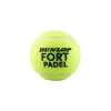 Мяч для падела Dunlop Fort Padel, 601555, уп.3 шт, FIP, сукно, нат.резина,желтый за 1&nbsp;135.60 ₽ купить в Балашихе
