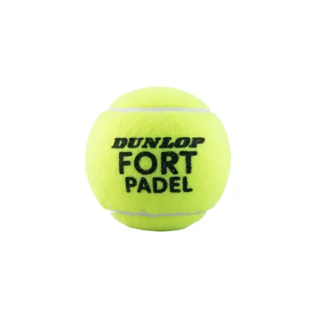Мяч для падела Dunlop Fort Padel, 601555, уп.3 шт, FIP, сукно, нат.резина,желтый за 1&nbsp;135.60 ₽ купить в Балашихе