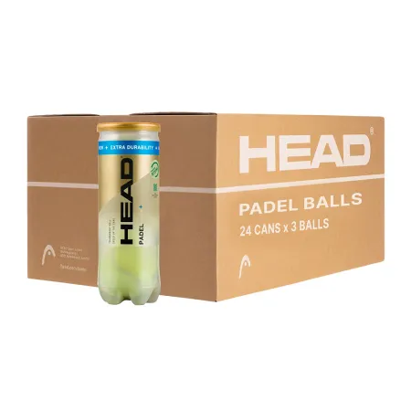 Мяч для падела HEAD Padel Pro S+, 540303, уп.3 шт, FIP Approved, войлок,нат.резина,желтый за 933.30 ₽ купить в Балашихе
