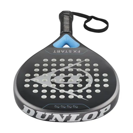 Ракетка для падела Dunlop FX Start, 10370737, для начинающих, гибрид, графит, черно-синий за 13&nbsp;175 ₽ купить в Балашихе