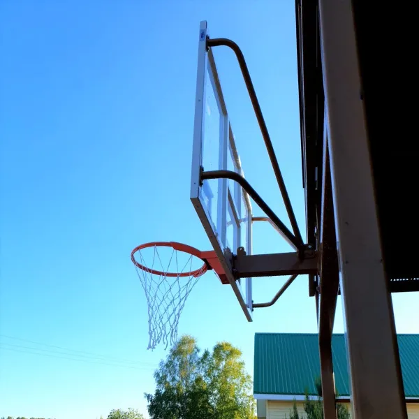 Щит баскетбольный тренировочный (монолитный поликарбонат) 900х1200 мм ZAVODSPORTA за 30&nbsp;800 ₽ в Балашихе