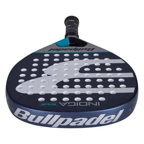 Ракетка для падела BULLPADEL Indiga Power 26, 494416, для начинающих, стекловолокно, темносине-серый за 14&nbsp;672.70 ₽ в Балашихе