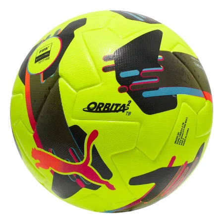 Мяч футб. PUMA Orbita 2 TB, 08432303, р.5, FIFA Quality Pro, 12 пан., ТПУ, термосшивка, желто-черный за 7&nbsp;260.70 ₽ купить в Балашихе