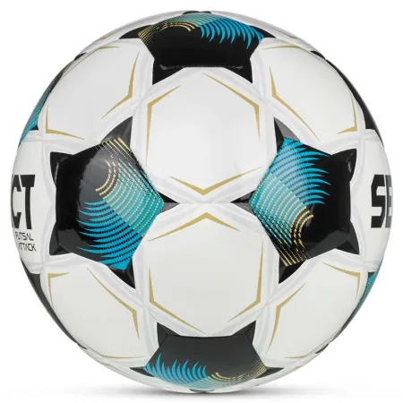 Мяч футзал. SELECT Futsal Attack V26, 1073471009, р.4, 32п, ПУ, руч.сш, бело-сине-черный за 5&nbsp;295.50 ₽ купить в Балашихе