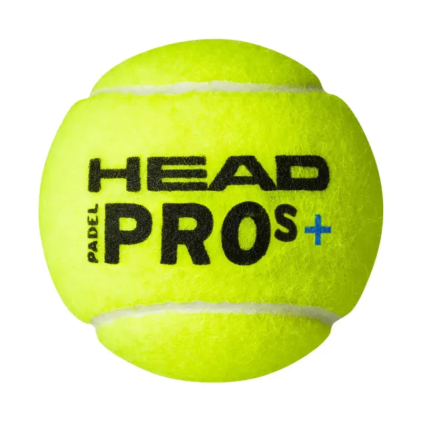 Мяч для падела HEAD Padel Pro S+, 540303, уп.3 шт, FIP Approved, войлок,нат.резина,желтый за 933.30 ₽ в Балашихе