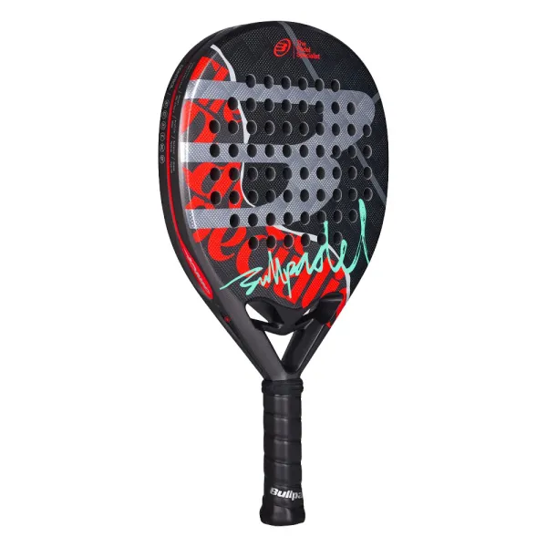 Ракетка для падела BULLPADEL Ionic Control 26, 494412, для продв. игроков, карбон, черно-красный за 33&nbsp;734.80 ₽ в Балашихе