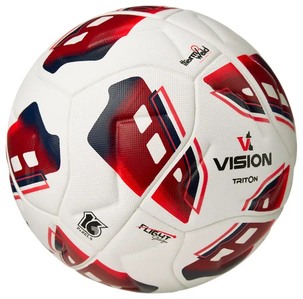 Мяч футб. VISION TRITON, FV425075, р.5,FIFA Quality Pro,MF, 16 пан, термосш.,бел-красный за 8&nbsp;007 ₽ в Балашихе