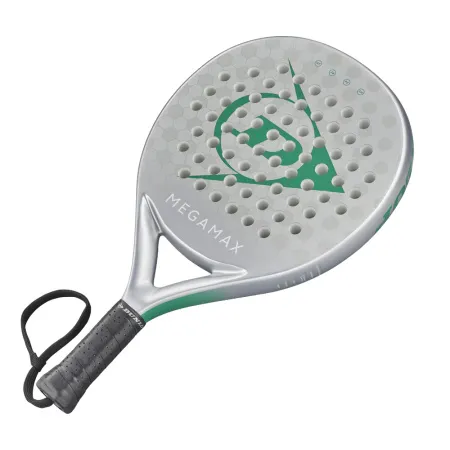 Ракетка для падела Dunlop Megamax Silver, 10370741, для начинающих, графит, серебристый за 11&nbsp;740.20 ₽ купить в Балашихе