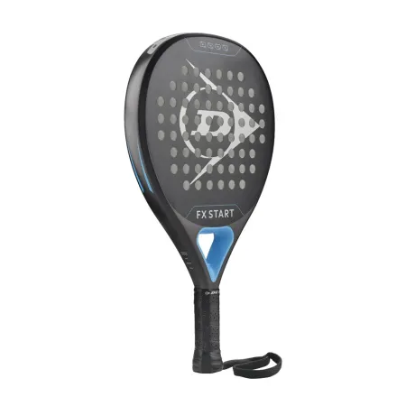 Ракетка для падела Dunlop FX Start, 10370737, для начинающих, гибрид, графит, черно-синий за 13&nbsp;175 ₽ купить в Балашихе