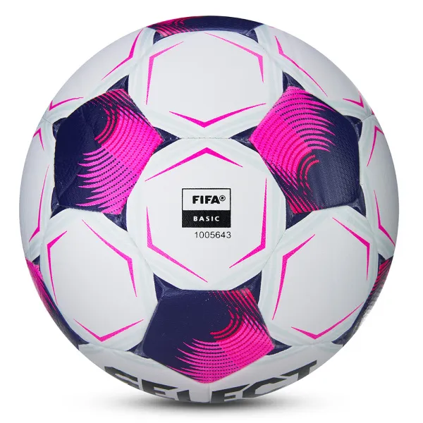 Мяч футб. SELECT Atlanta v26, 0575971011, р.5, FIFA Basic, облегч, 32п,ТПУ, гибрид.сш, бел-роз-черн. за 4&nbsp;712.40 ₽ в Балашихе