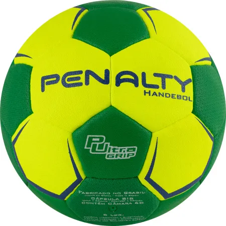СЦ*Мяч ганд. PENALTY HANDEBOL SUECIA H2L ULTRA GRIP FEMININO, 5115615300-U,р.2,PU,руч.с,жел-зел за 3&nbsp;512.20 ₽ купить в Балашихе