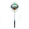 Ракетка для бадм. DOUBLE FISH JINQUE QT-1601, для продвинутых,карбон со струнами,литая,голубой