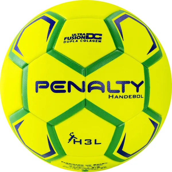 Мяч ганд. PENALTY HANDEBOL H3L ULTRA FUSION X, 5203632600-U, р.3, PU, термосшивка, жел за 3&nbsp;187.50 ₽ в Балашихе