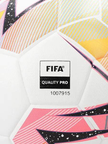 Мяч футзал PUMA Futsal 1, 08376301, р.4, FIFA Quality Pro, 32пан, ПУ, терм.сш, бело-розовый за 6&nbsp;502.50 ₽ в Балашихе