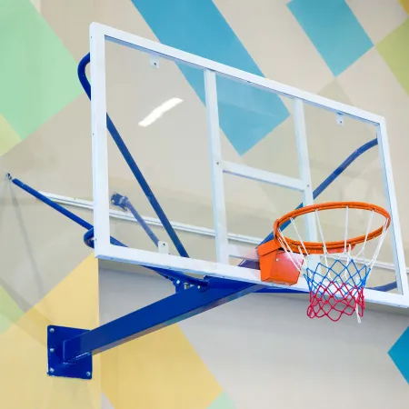 Ферма для баскетбольного щита игрового на растяжках вынос 1800 мм ZAVODSPORTA за 23&nbsp;140 ₽ купить в Балашихе