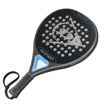 Ракетка для падела Dunlop FX Start, 10370737, для начинающих, гибрид, графит, черно-синий за 13&nbsp;175 ₽ купить в Балашихе