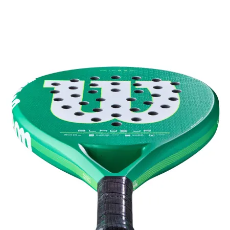 Ракетка для падела WILSON Blade Jr  V4 Padel, WR213811U0, для начин-х, стекловолокно, зеленый за 14&nbsp;934.50 ₽ купить в Балашихе