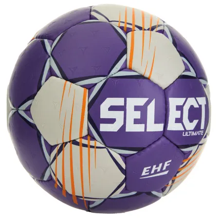 Мяч ганд. SELECT Ultimate Official EHF V24, 1612858999, Senior(р.3), EHF Appr, ПУ, руч.сш, фиол-сер за 15&nbsp;504 ₽ купить в Балашихе
