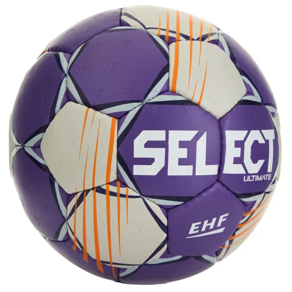 Мяч ганд. SELECT Ultimate Official EHF V24, 1612858999, Senior(р.3), EHF Appr, ПУ, руч.сш, фиол-сер за 15&nbsp;504 ₽ в Балашихе