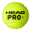 Мяч для падела HEAD Padel Pro+, 540203, уп.3 шт, FIP Approved, войлок,нат.резина,желтый за 933.30 ₽ купить в Балашихе