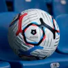 Мяч футб. KELME Russian Premier League, 7601QU5216-100, р.5, FIFA Pro, 10п, ПУ, термосш, бел-син-кр за 10&nbsp;672.60 ₽ купить в Балашихе